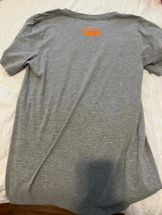 Hay Pumpkin Graphic Tee - Gray/Orange - Picture 3 of 3